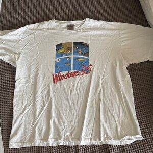 Vintage Windows 95 tee shirt. Washed and worn. Good condition